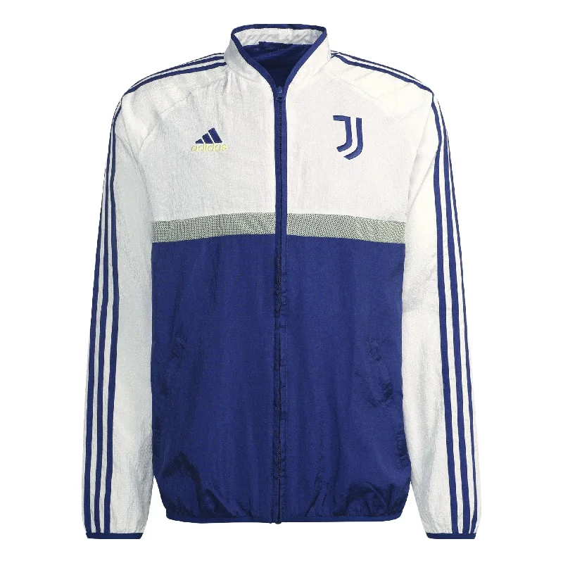 adidas Men's Juventus 2021/22 Icon Jacket Blue/White