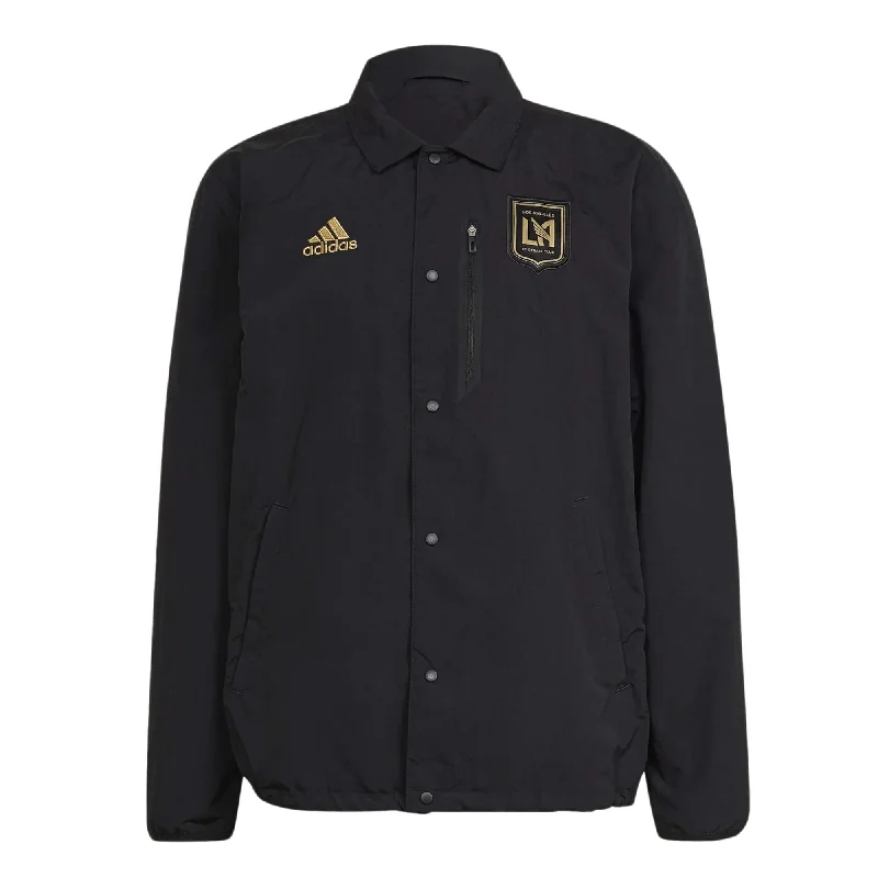 adidas Men's LAFC 2022 Tiro Anthem Jacket Black