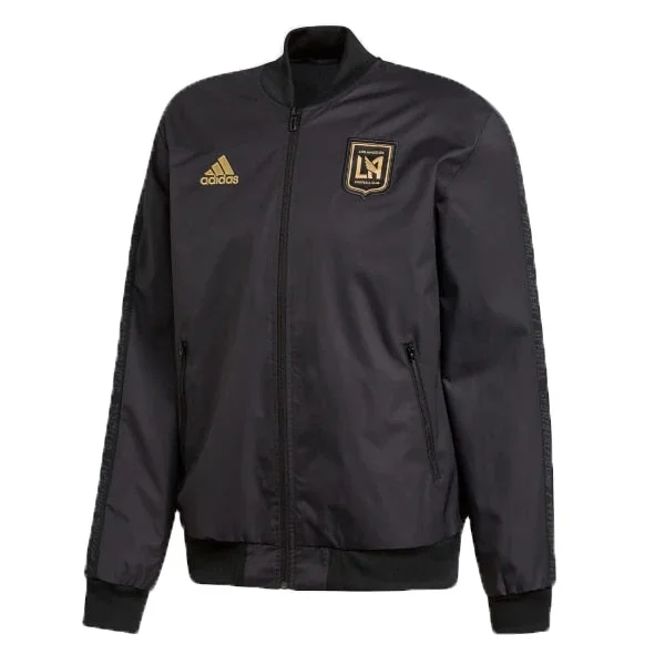 adidas Men's LAFC Anthem Jacket Black