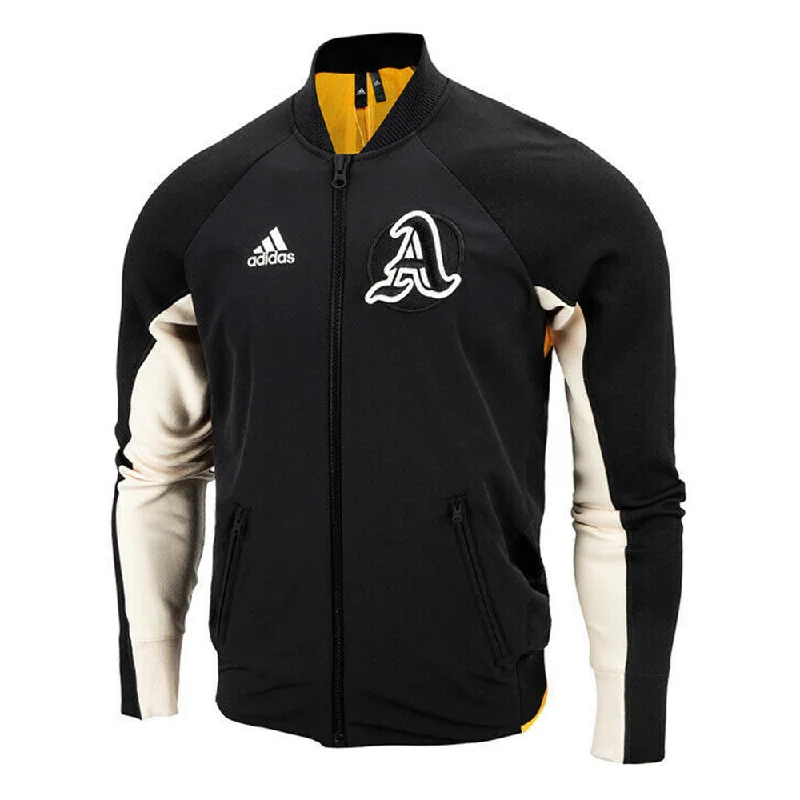 adidas Men's New York VRCT Jacket Black/Real Gold