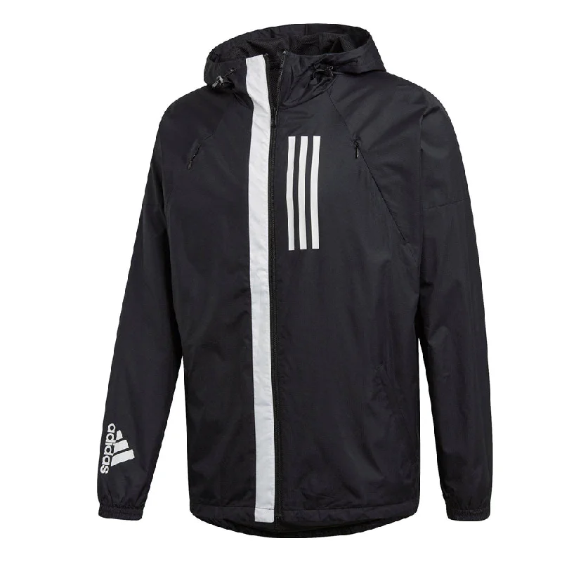 adidas Men's W.N.D. Jacket Black/White