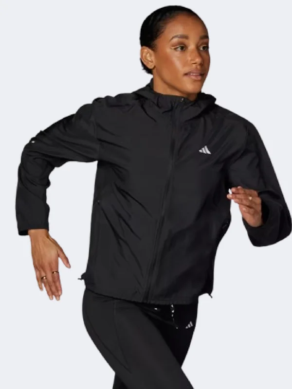 Adidas Run It Women Running Jacket Black