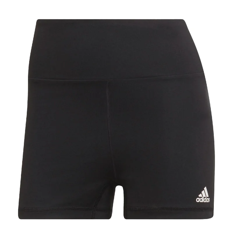 adidas Women's Yoga Essentials High Waisted Short Tights Black/White