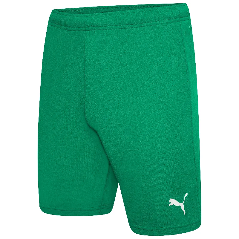 Puma Team Rise Football Short (Pepper Green/White)