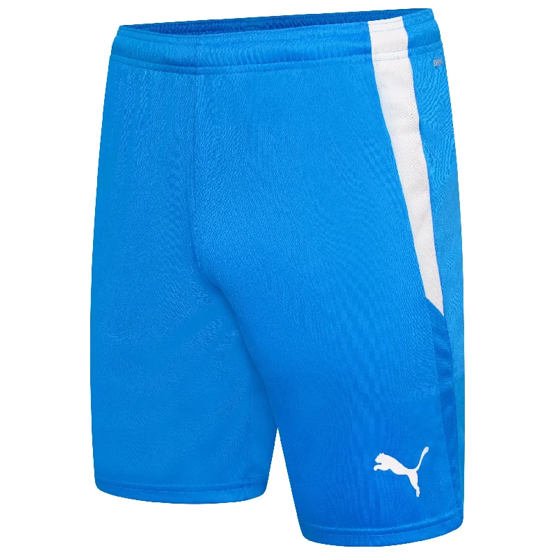 Edgeley Villa FC Puma Team Liga Football Short (Electric Blue/White)