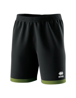 Errea Barney Short (Black/Military Green)