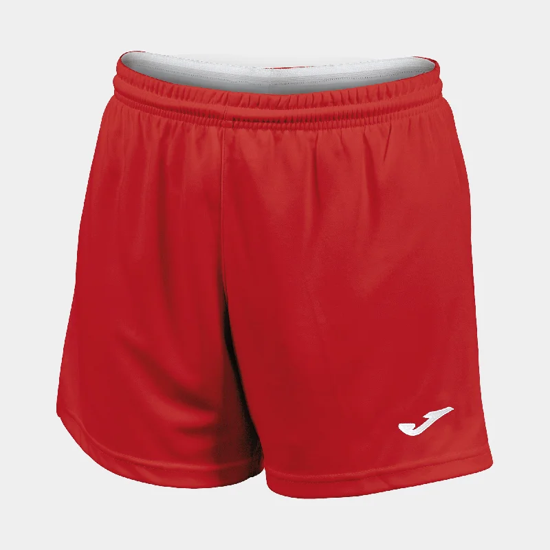 Joma Paris II Ladies Shorts (Red)