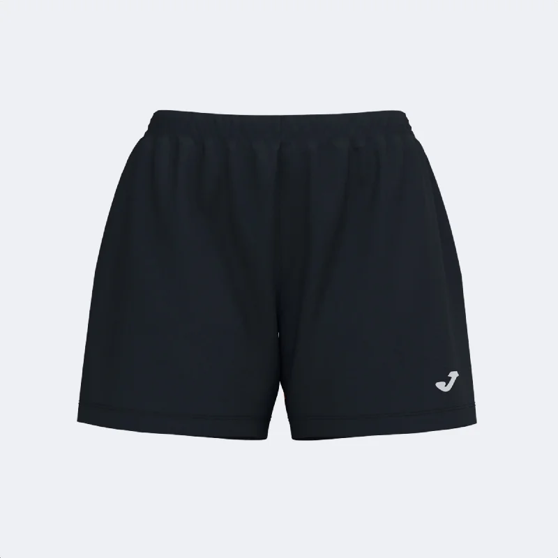 Joma Tokio Ladies Shorts (Black/Orange)