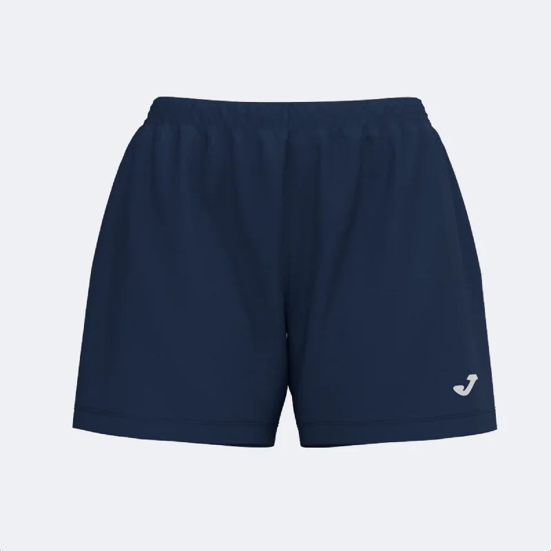 Joma Tokio Ladies Shorts (Dark Navy/Red)