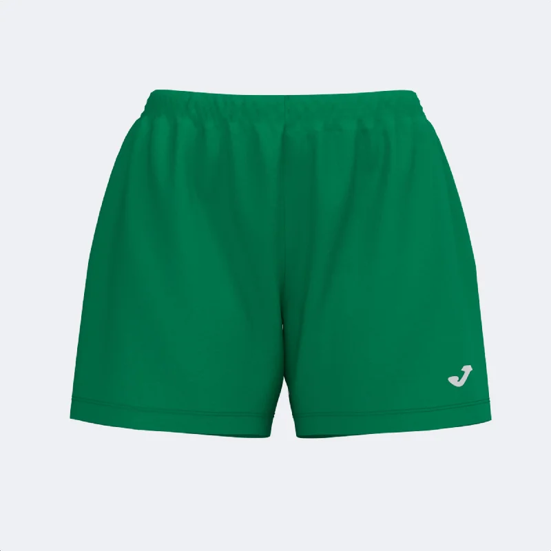 Joma Tokio Ladies Shorts (Green Medium/White)