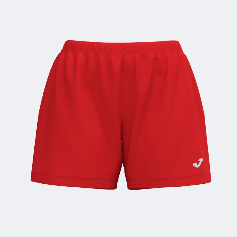 Joma Tokio Ladies Shorts (Red/White)