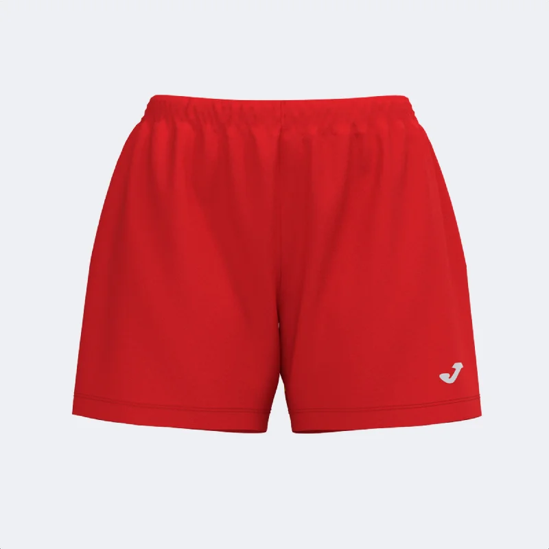 Joma Tokio Ladies Shorts (Red/Yellow)