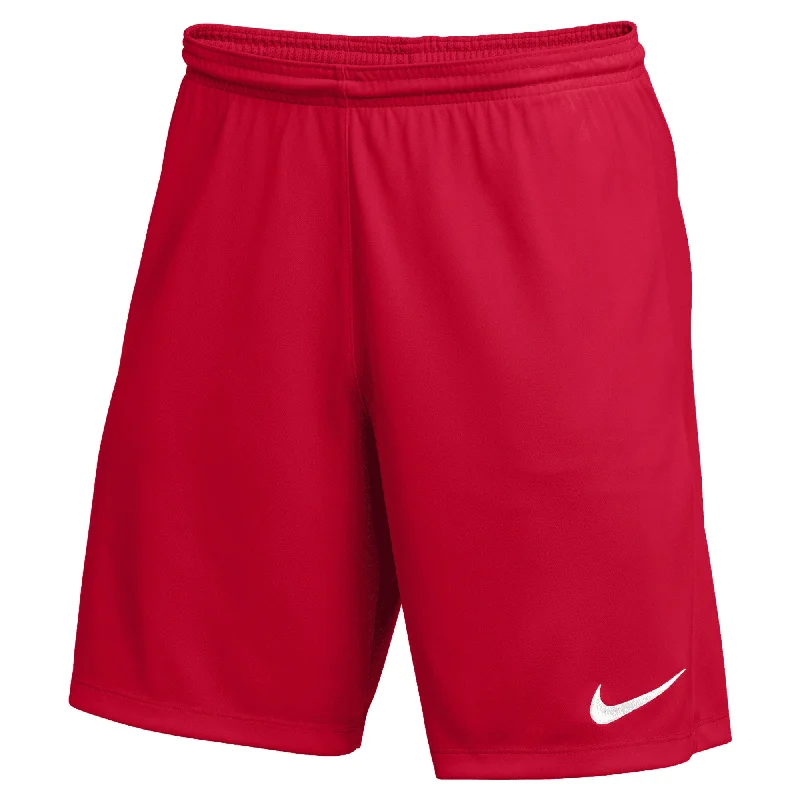 Nike Kids Park III Shorts Red/White