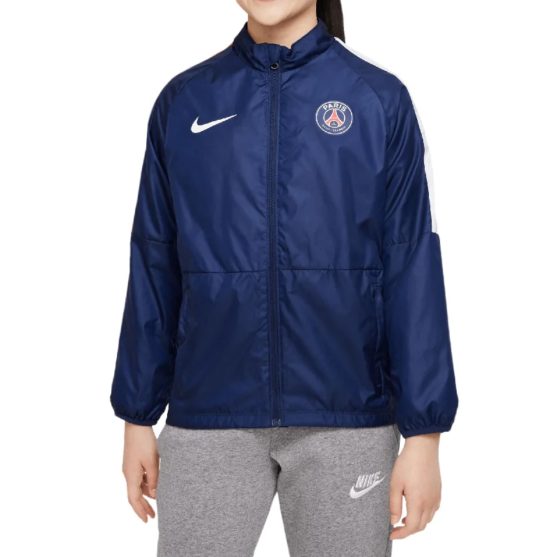 Nike Kids PSG 2022 Repel AWF Jacket White/University Red