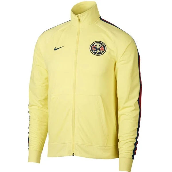 Nike Men's Club America Track Jacket Lemon Chiffon/Armory Navy