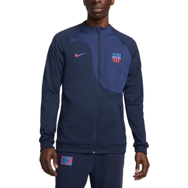 Nike Men's FC Barcelona 2022 Academy Pro Jacket Obsidian/Navy