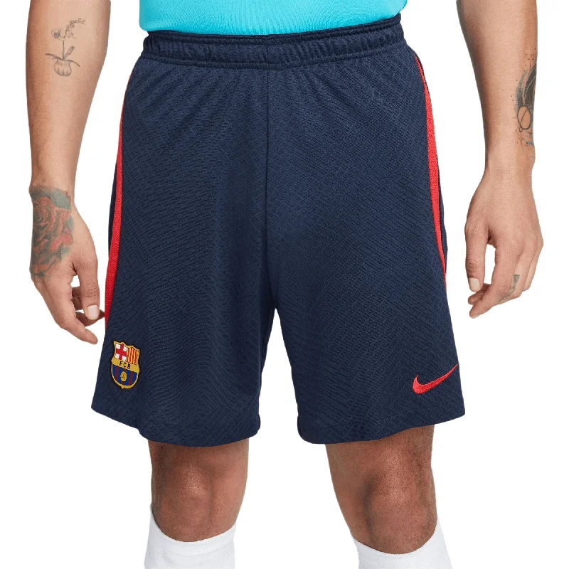 Nike Men's FC Barcelona 2022 Strike Shorts Obsidian/Red