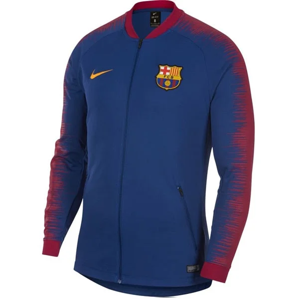 Nike Men's FC Barcelona Jacket Deep Royal Blue/University Gold