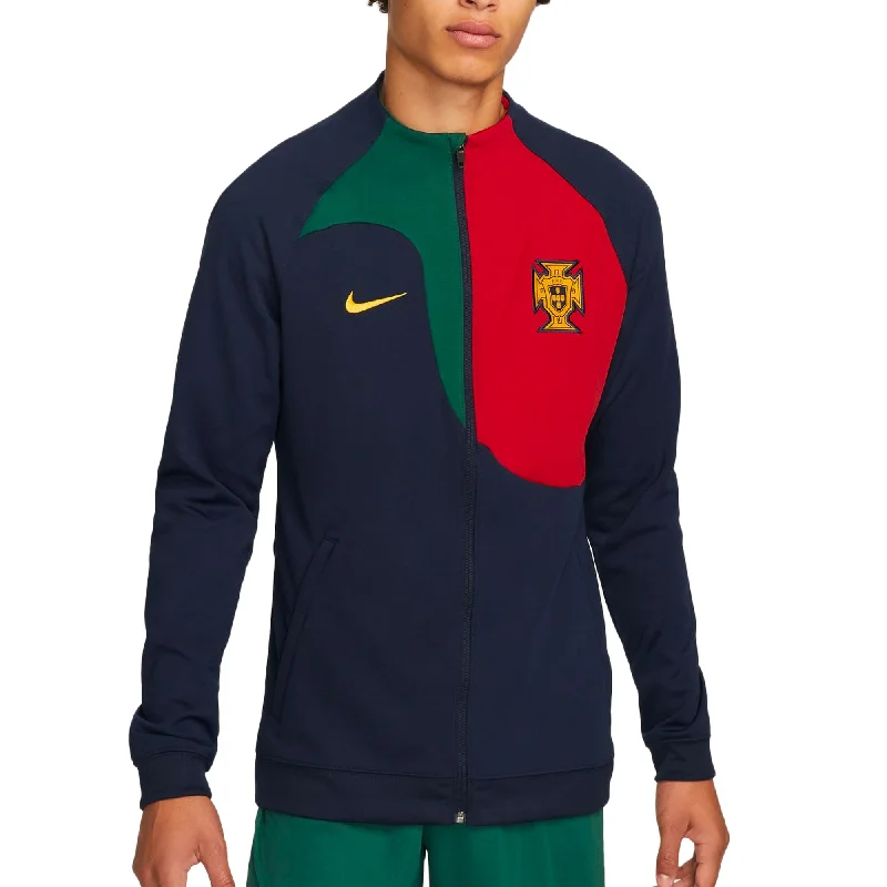 Nike Men's Portugal Academy Pro Jacket Obsidian/Gold Dart