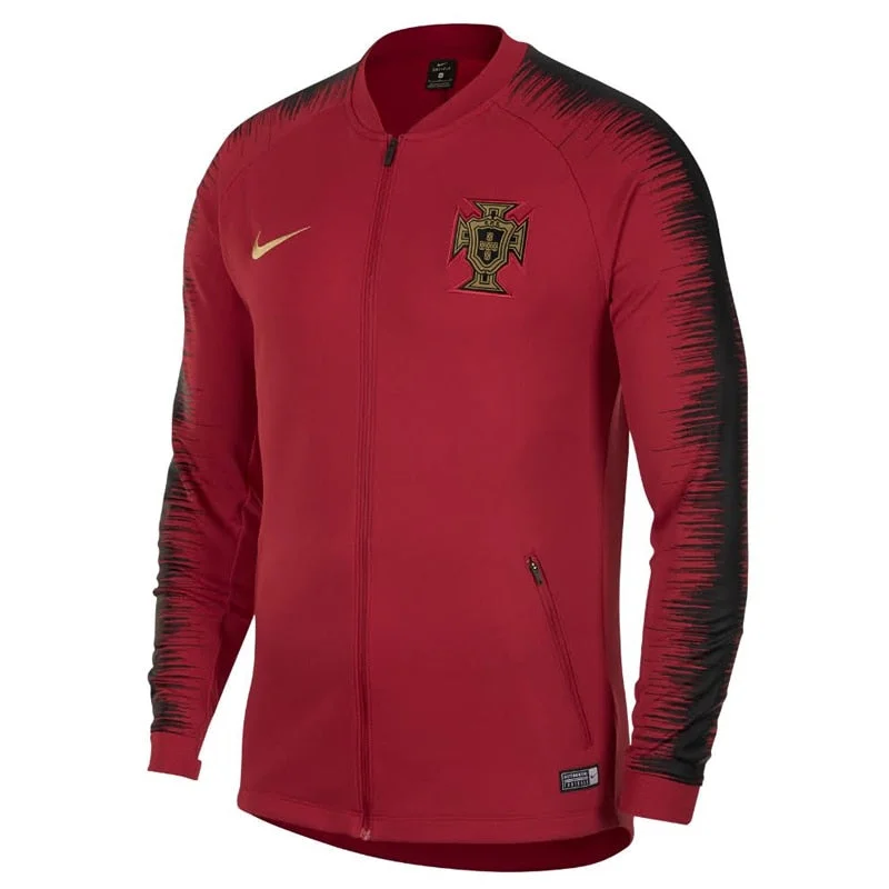 Nike Men's Portugual Anthem Jacket Gym Red/Black