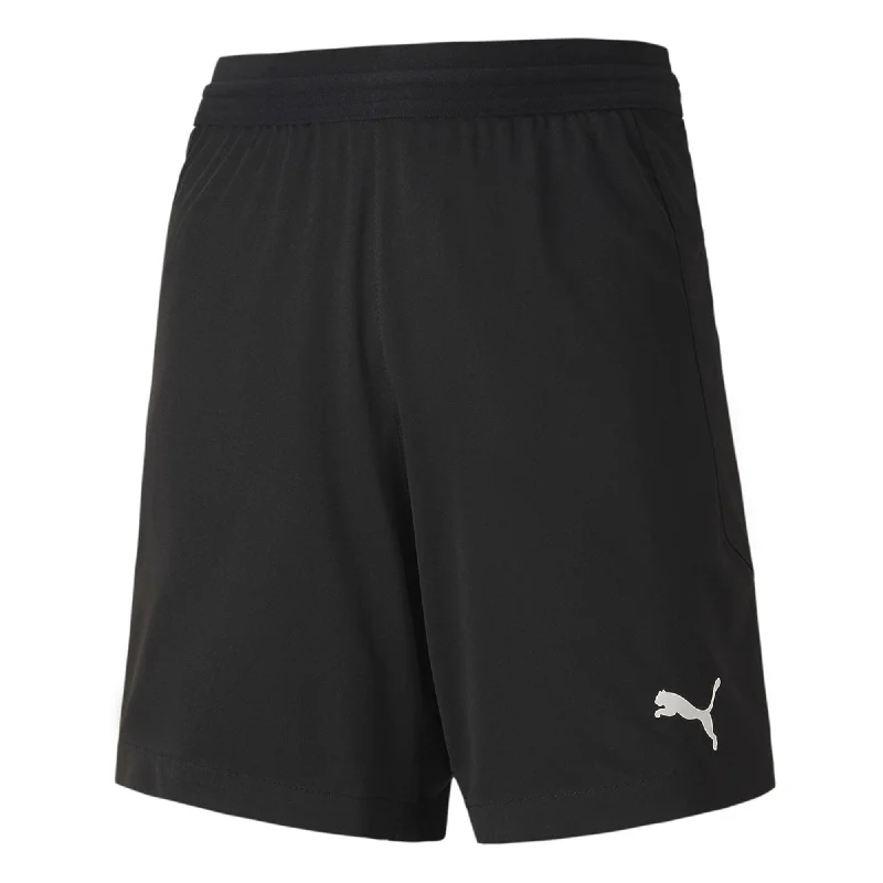 PUMA Kids Team Final 21 Knit Shorts Black/White