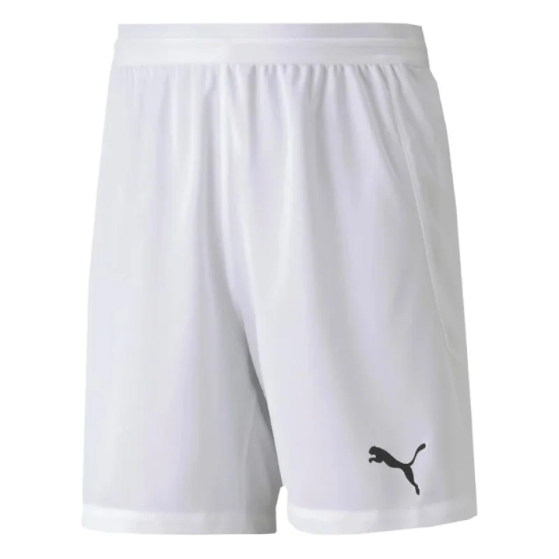 PUMA Kids Team Final 21 Knit Shorts White