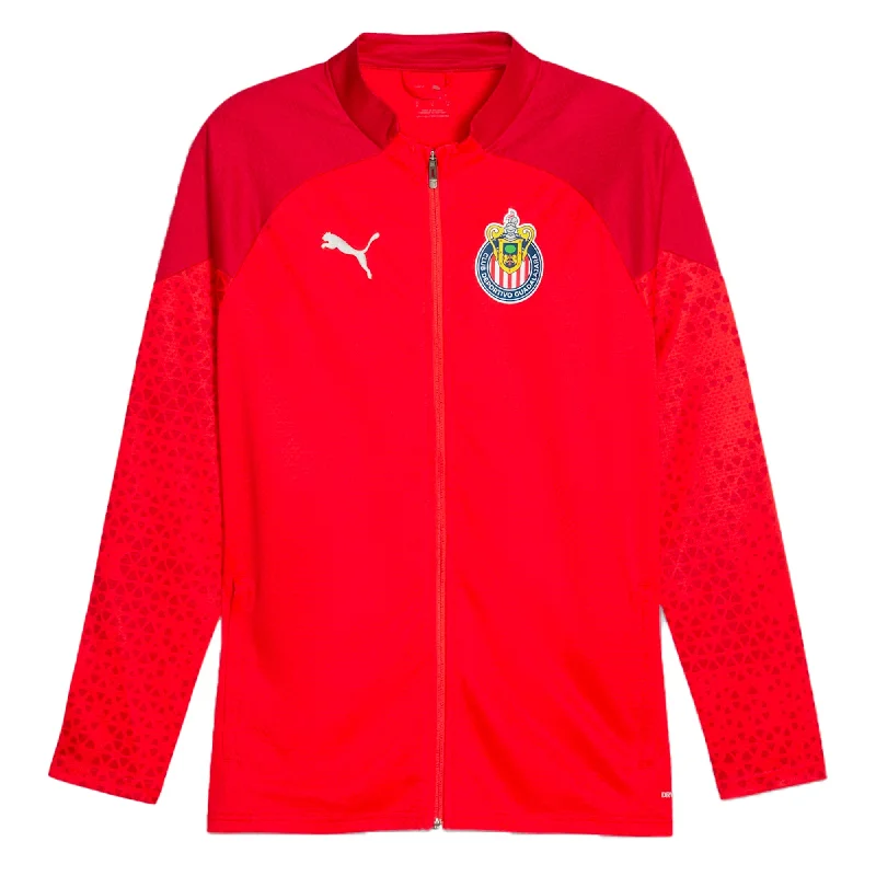 PUMA Men's Chivas De Guadalajara 2023/24 Training Jacket Red