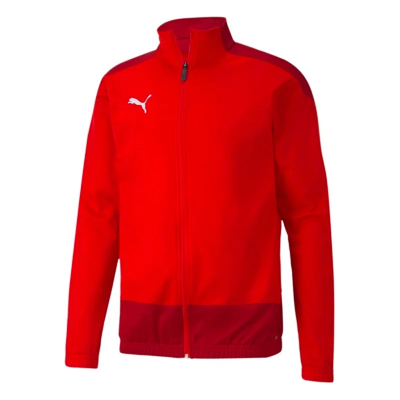 PUMA Men's Team Goal 23 Training Jacket Red/White