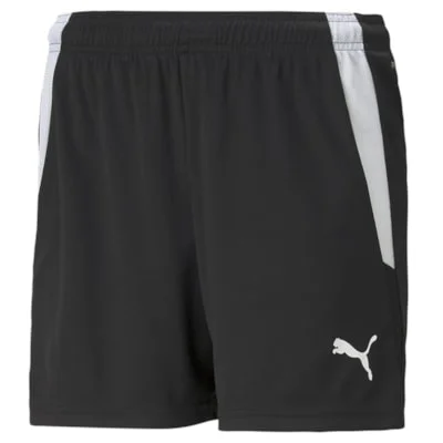 Puma Team Liga Football Short Womens Black/White)