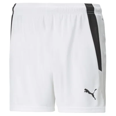 Puma Team Liga Football Short Womens (White/Black)