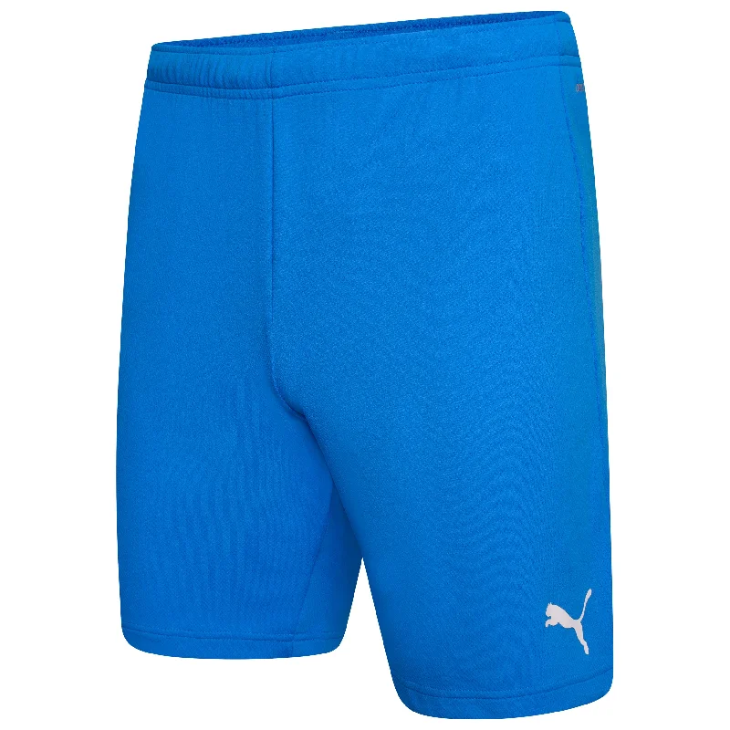 Puma Team Rise Football Short (Electric Blue/White)