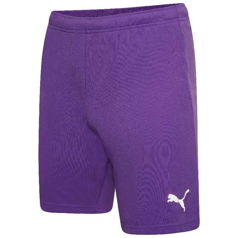 Puma Team Rise Football Short (Prism Violet/White)