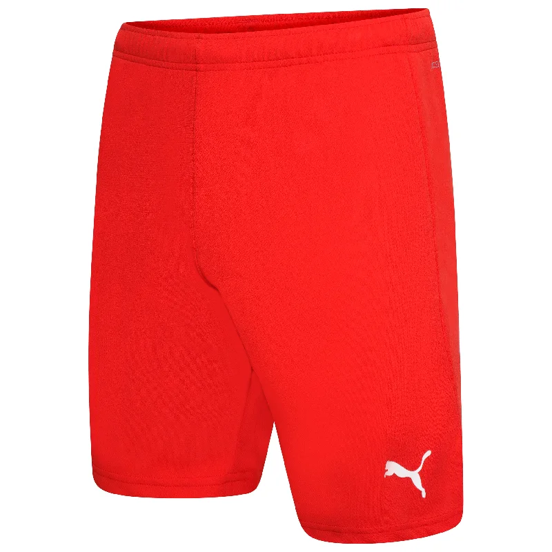 Puma Team Rise Football Short (Puma Red/White)