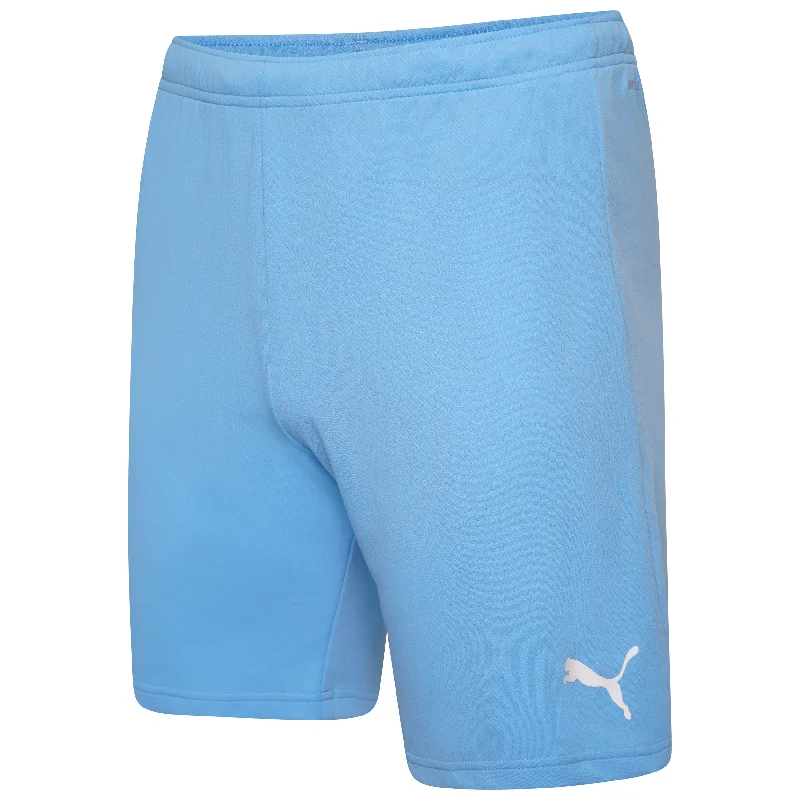 Puma Team Rise Football Short (Team Light Blue/White)