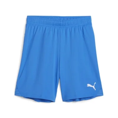 Puma TeamGOAL Football Short (Electric Blue Lemonade/White)