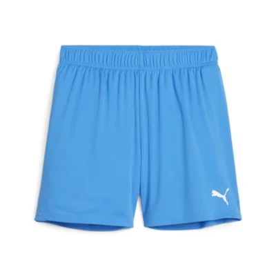 Puma TeamGOAL Football Short Womens (Electric Blue Lemonade/White)