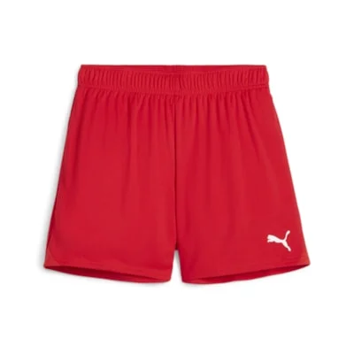 Puma TeamGOAL Football Short Womens (Red/White)