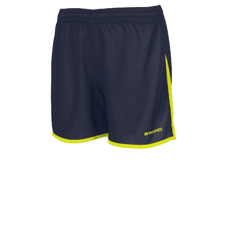 Stanno Altius Football Shorts (Dark Denim/Lime)