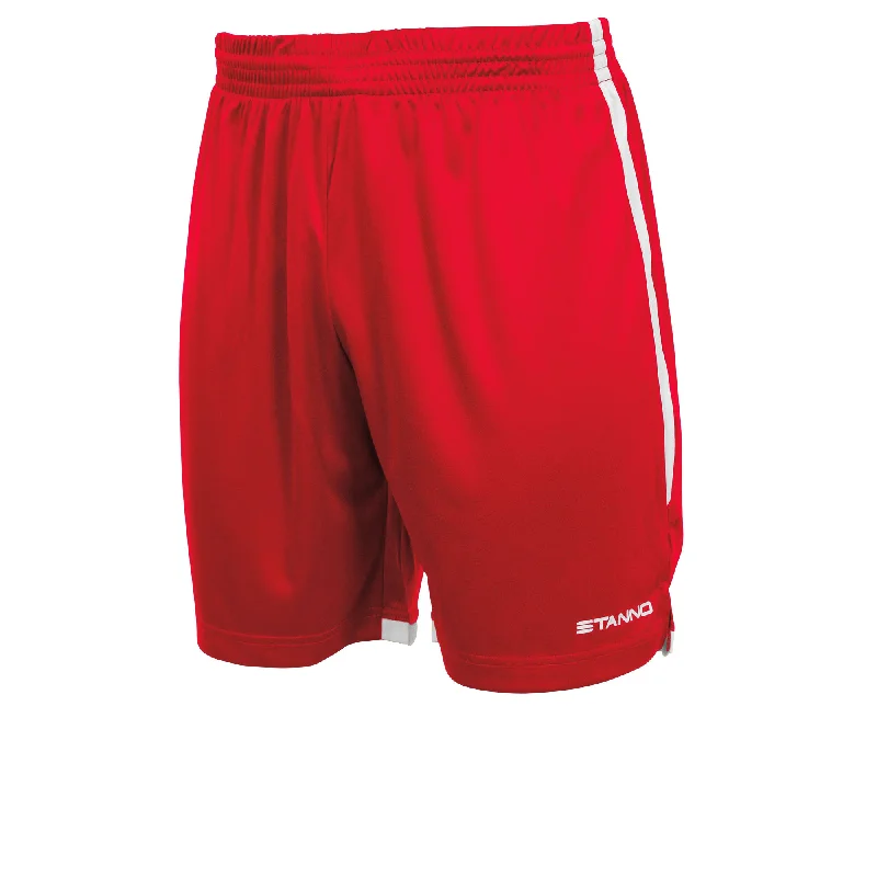 Stanno Focus Football Shorts (Red/White)