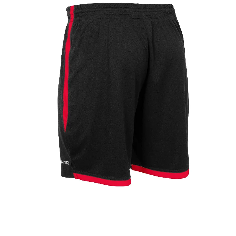 Stanno Focus II Football Shorts (Black/Red)