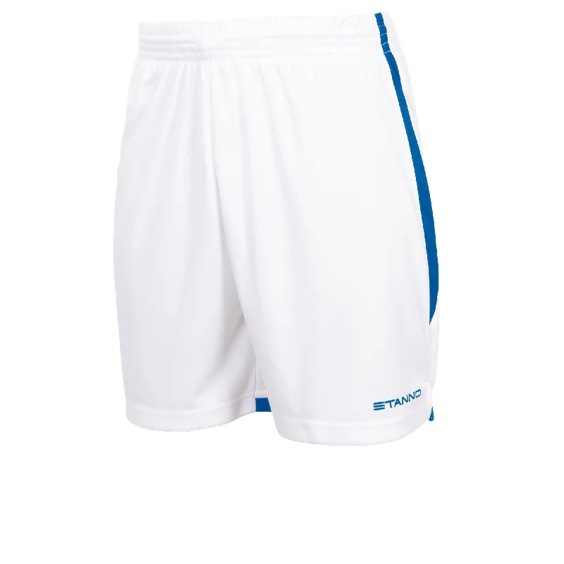 Stanno Focus II Football Shorts (White/Royal)