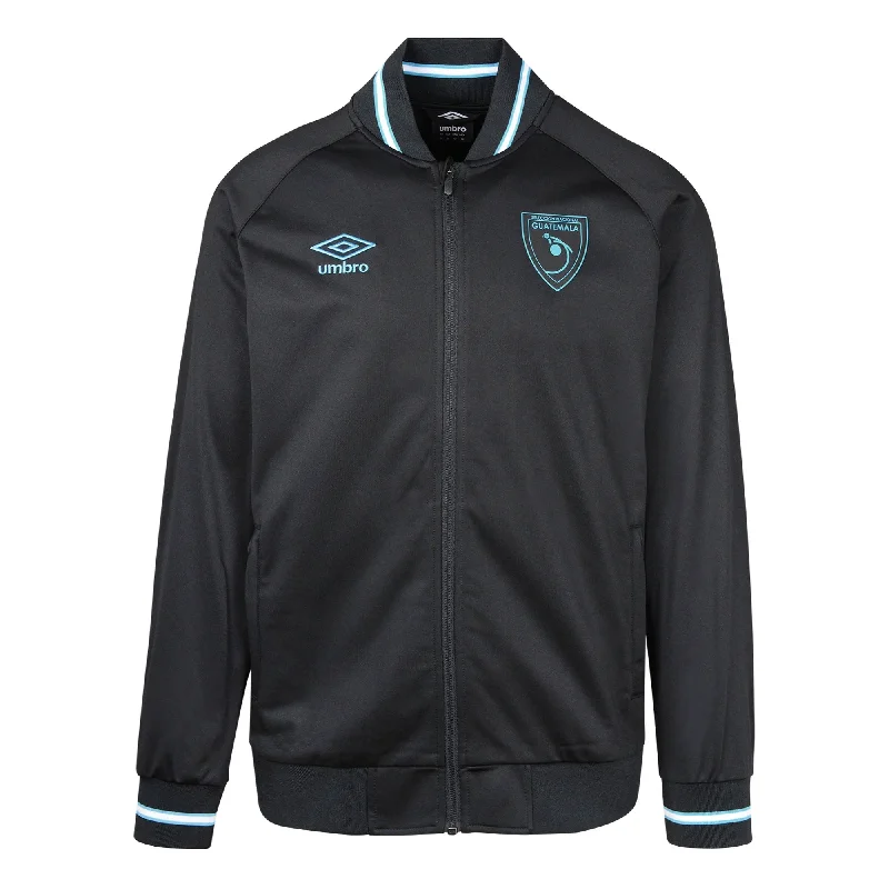 Umbro Men's Guatemala 2023/24 Anthem Jacket Black/Blue