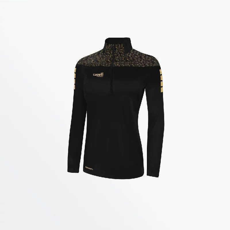 WOMEN'S TRIBECA 1/4 ZIP TRAINING JACKET