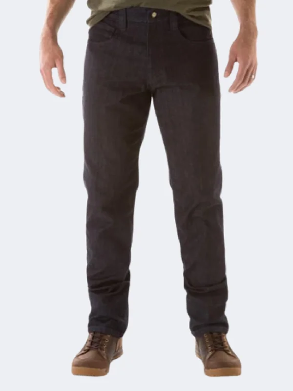 5-11 Brand Men Tactical Pant 74465-718 Defender-Flex Jean-Slim Indigo