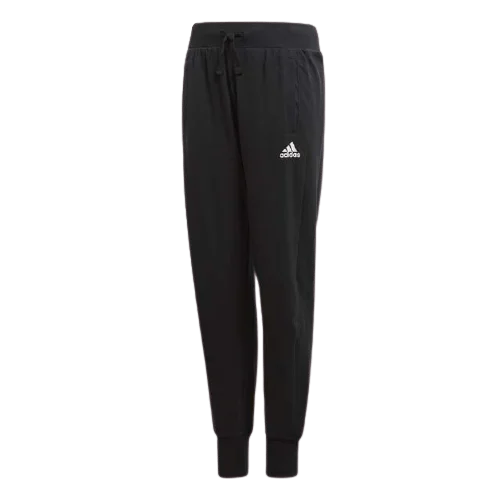 Adidas Youth Tapered Kids-Girls Training Pant Black