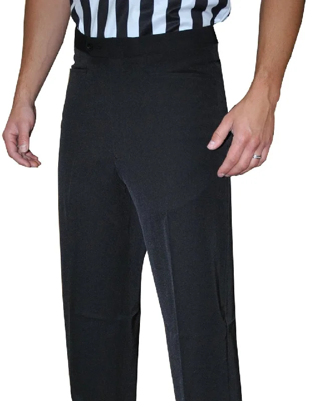 Men's 100% Polyester Flat Front Pants w/ Western Cut Pockets