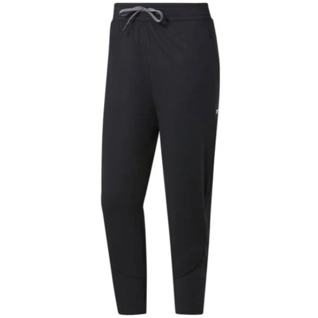 Reebok Jersey 7/8 Pants Women Training Pant Black FJ2910