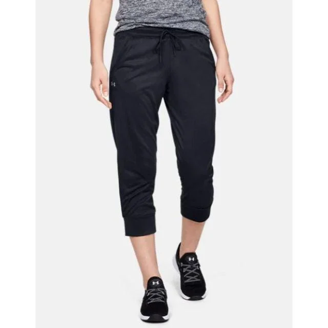 Under Armour Tech Capri Women Training 3/4 Pant Black Ua1351100-001